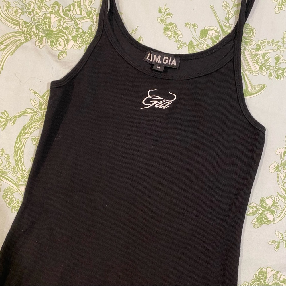 Tali dress I am Gia logo mini dress
